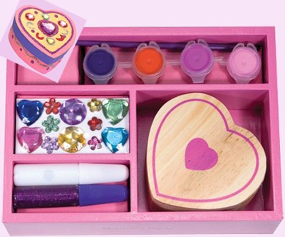 Heart Box, Decorate Your Own