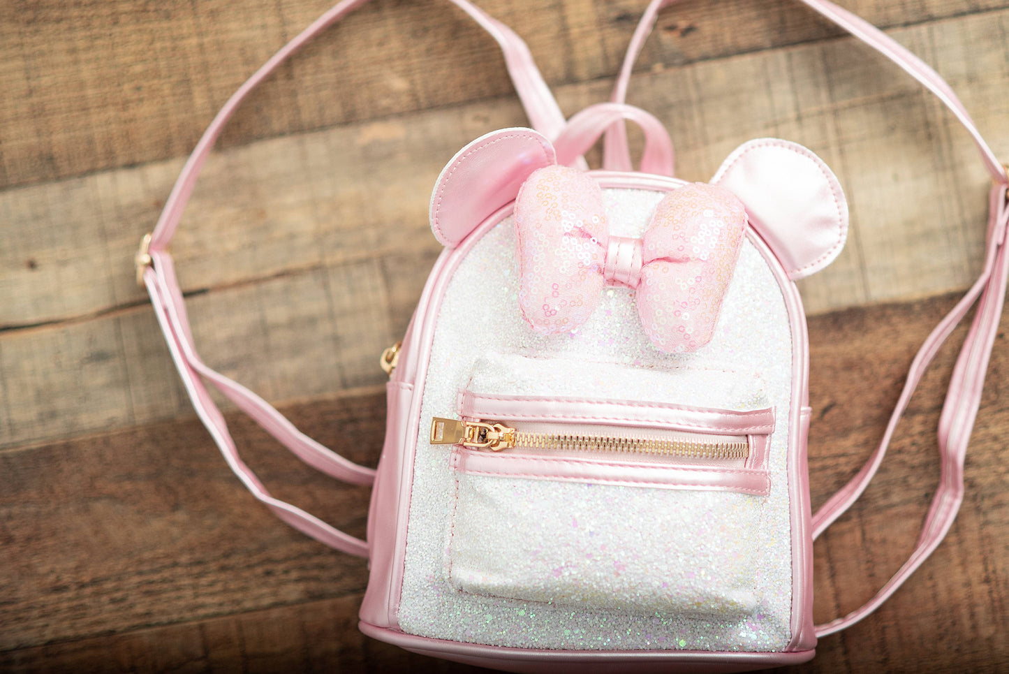 Glitter Adjustable Mini Backpack