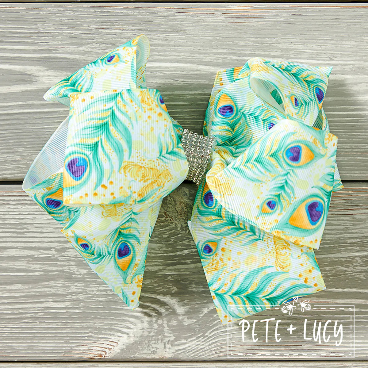 Peacock Delux Hairbow