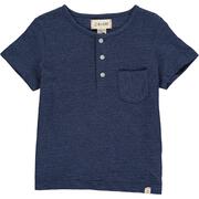 Dodger Henley - Navy Blue