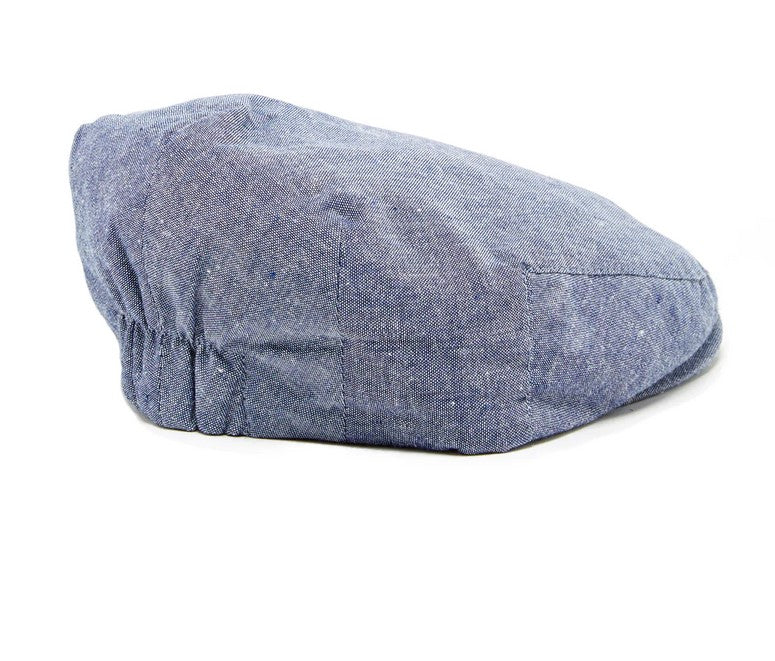 Groovy Denim Flat Cap