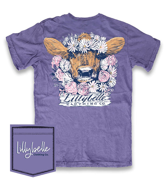 Lillybelle Flower Cow - Youth