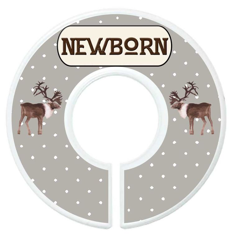 Baby Boy Closet Dividers-  Lumberjack